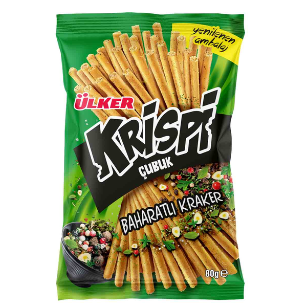 Ülker Kraker Krispi 80 Gr Baharatli