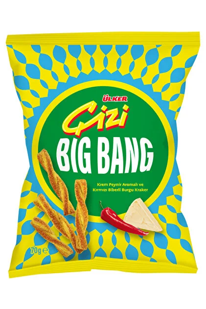 Ülker Kraker Cizi Bigbang 70 Gr Krem P.&K.bib.
