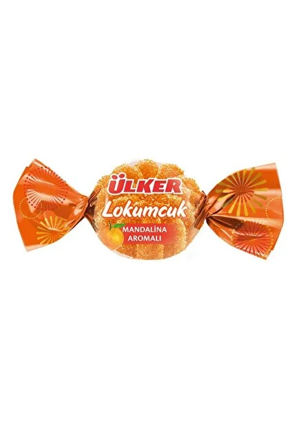 Ülker Ikramlik Lokumcuk Şeker 1 Kg Mandalin