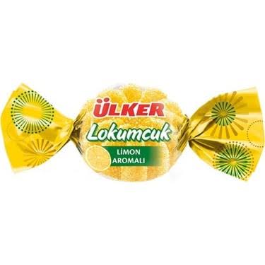 Ülker Ikramlik Lokumcuk Şeker 1 Kg Limonlu