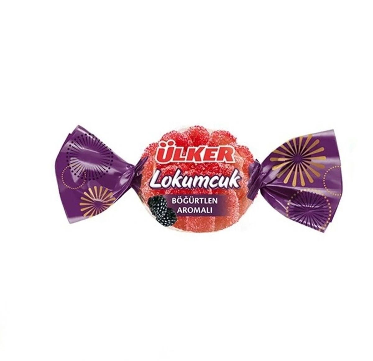 Ülker Ikramlik Lokumcuk Şeker 1 Kg Böğürtlen