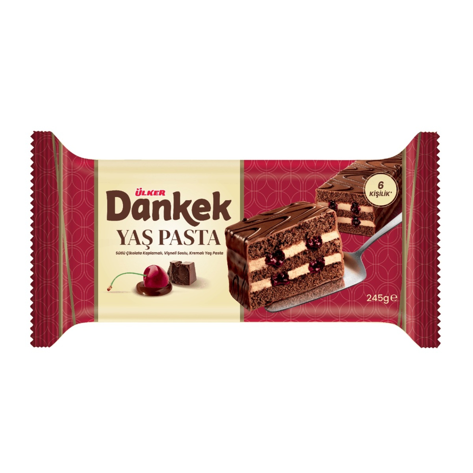 Ülker Dankek Yas Pasta 245 Gr Karaorman