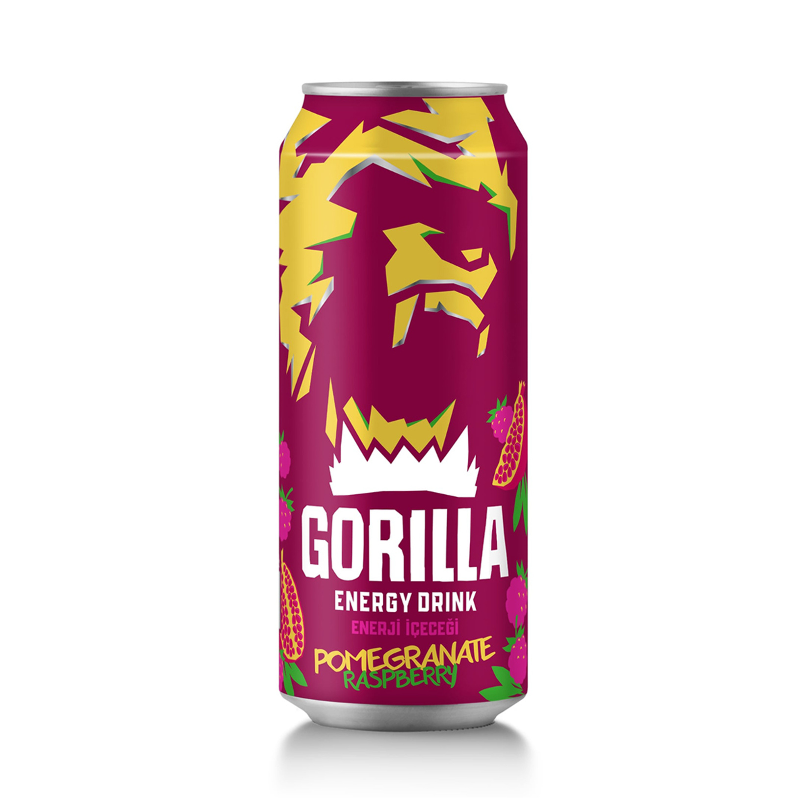 Gorilla Enerji İçeceği 500 Ml Nar&Ahududu