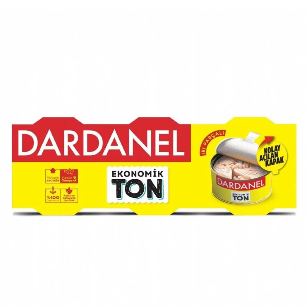 Dardanel Ton Ekonomik 3x140 Gr Sarı