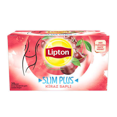 Lipton Bitki Çayı 20'li Slim Plus Kiraz