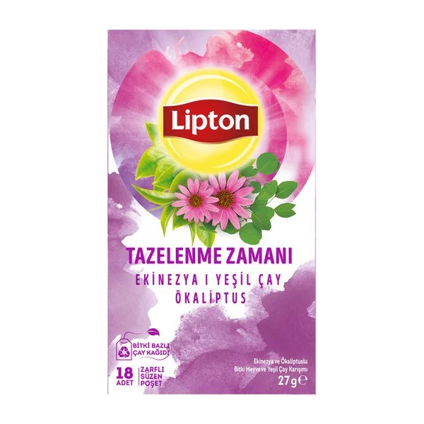 Lipton Bitki Çayı 18'li Tazelenme Zamani
