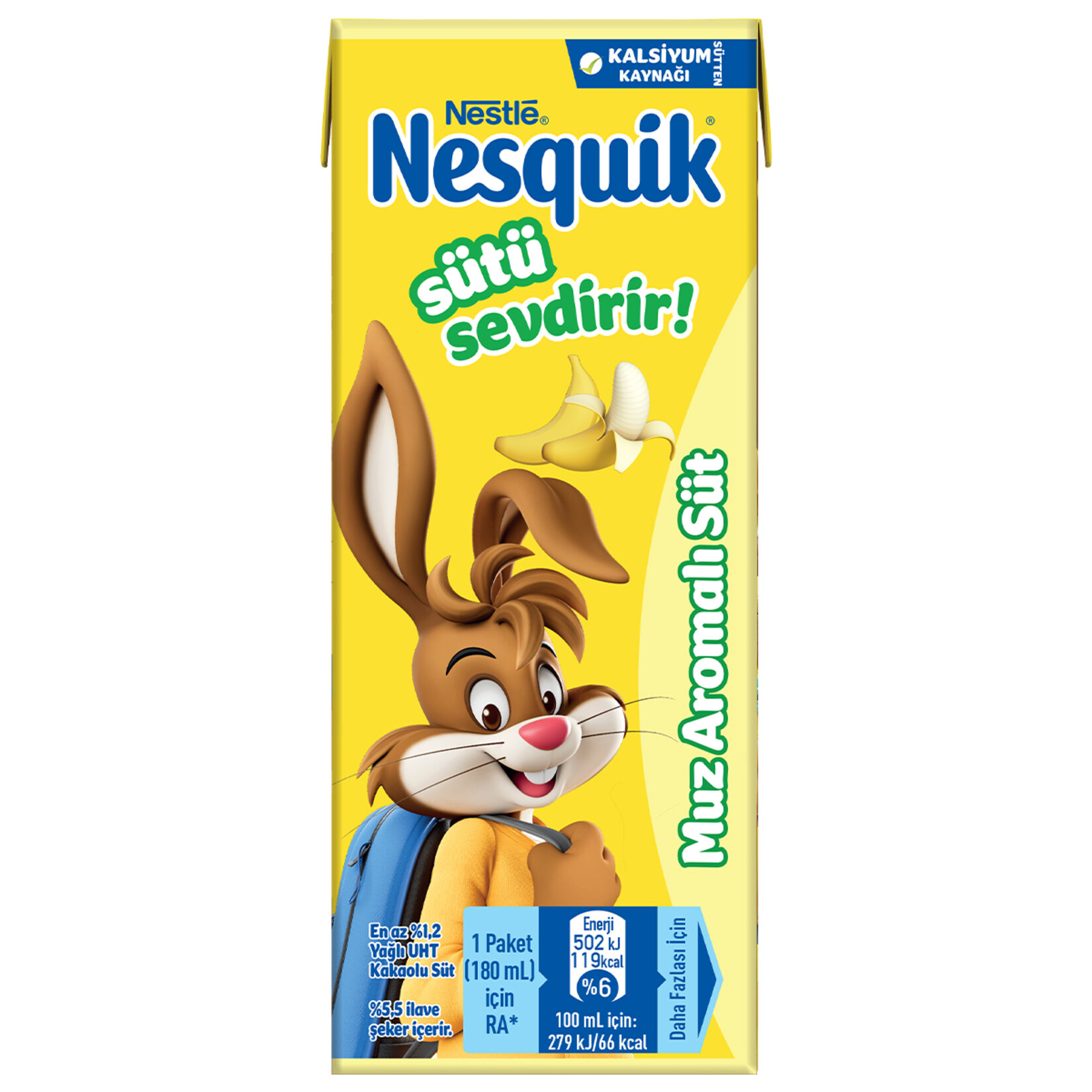 Nestle Nesquik Süt 180 Ml Muzlu