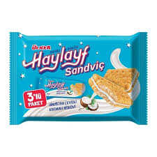 Ülker Bisküvi Haylayf Kremali 3x84 Gr