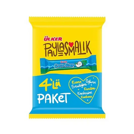 Ülker Coco Star 4'lü Pkt (4x25 Gr)