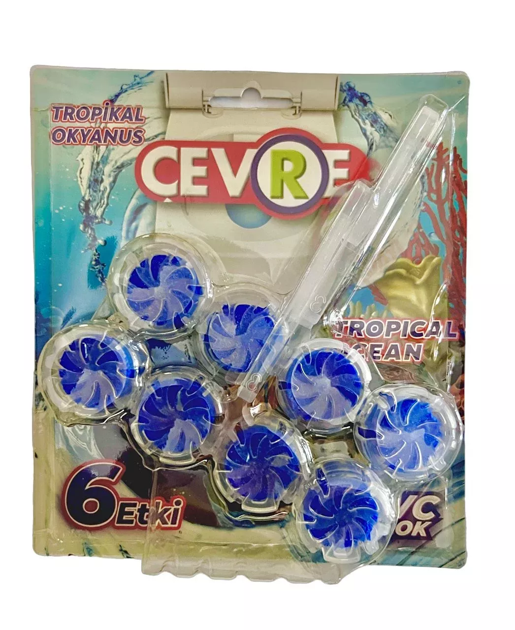 Cevre Wc Blok 100 Gr Okyanus