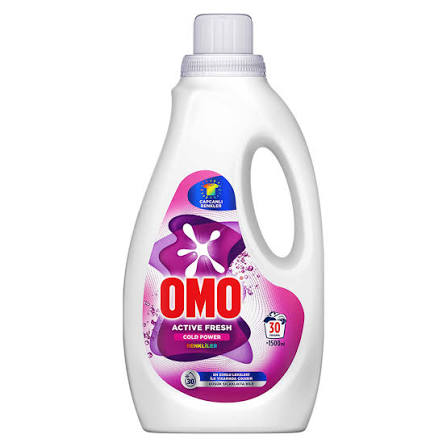 Omo Cam.det.sivi 1500 Ml Active Fresh Renkli