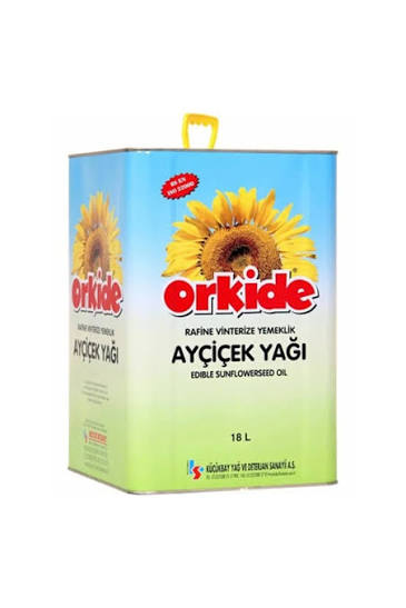 Orkide Ayçiçek Yagi Teneke 18 Lt