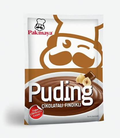 Pakmaya Puding Çikolatalı Fındıklı 118 Gr