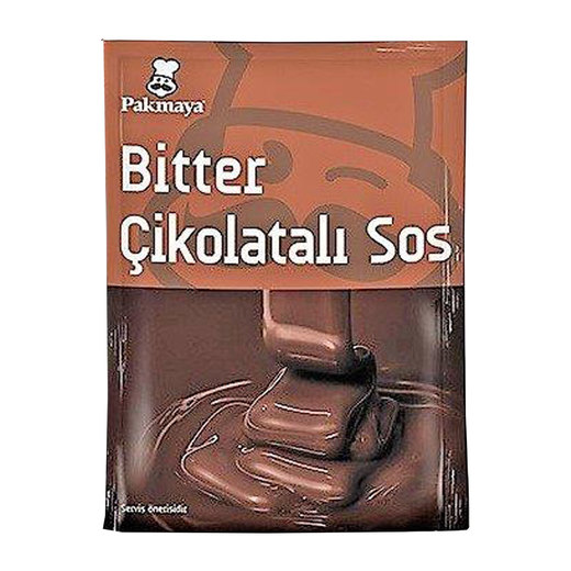 Pakmaya Sos Bitter Çikolatalı 122 Gr