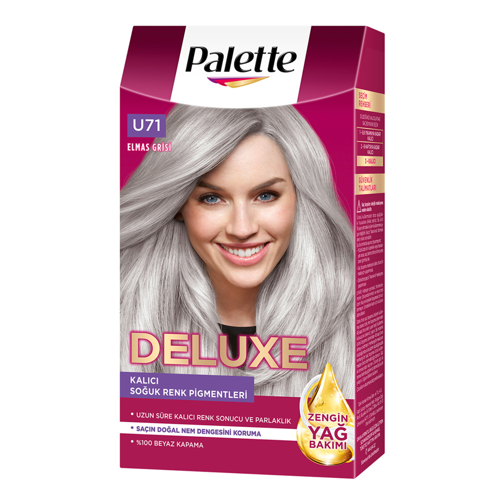 Palette Deluxe U71 Elmas Grisi