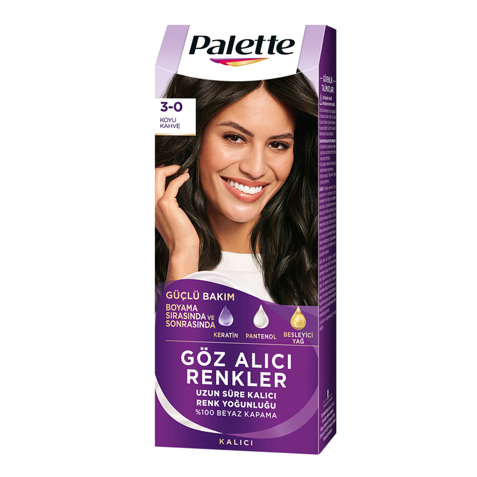 Palette Goz Alici Renkler 3-0 Koyu Kahve