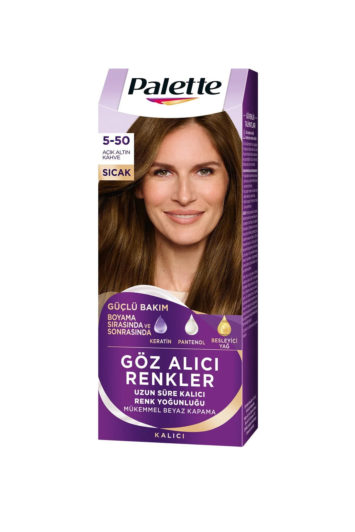 Palette Goz Alici Renkler 5-50 Acik Altin Kahve