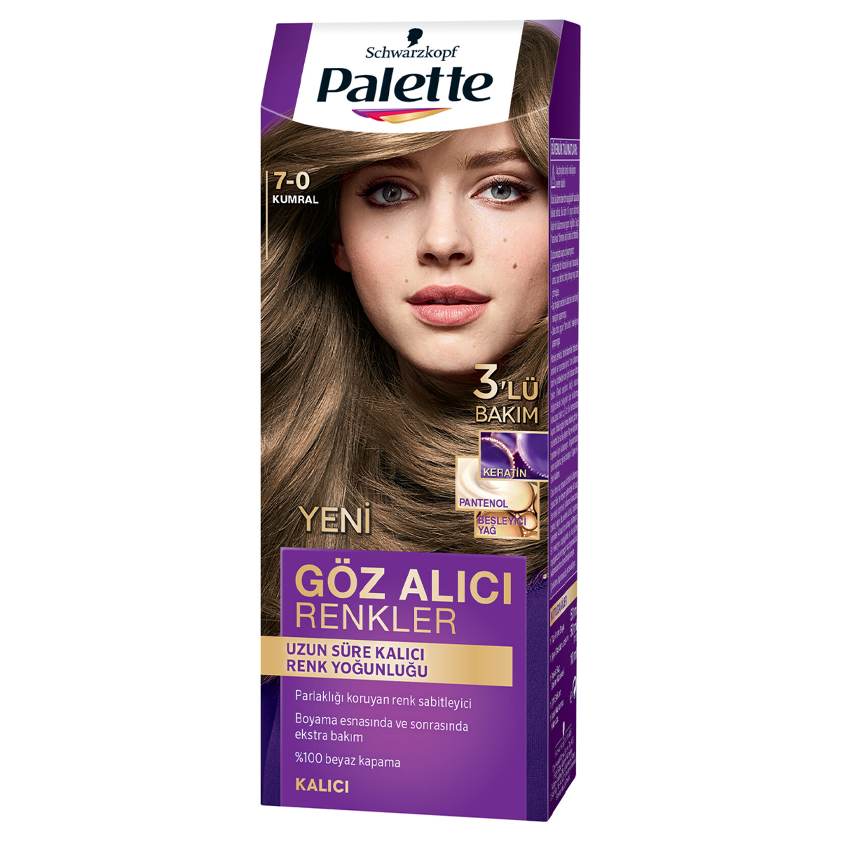 Palette Goz Alici Renkler 7-0 Kumral