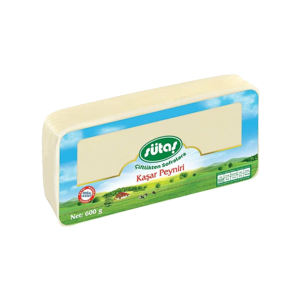 Sütaş Peynir Kaşar 600 Gr