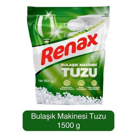 Renax Bulaşık Makınesı Tuzu 1500 Gr