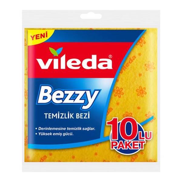 Vileda Temizlik Bezi 10'lu Pkt Bezzy