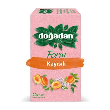 Dogadan Bitki Çayı 20'li Form Kayısılı