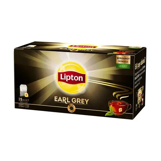 Lipton Early Grey Bardak 25'li Pkt 50 Gr