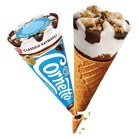 Algida Cornetto Classico Kaymak 125 Ml