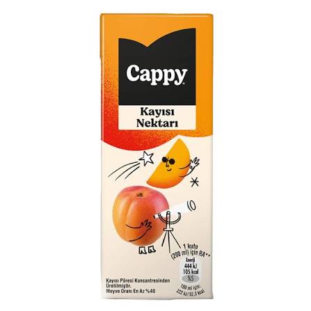 Cappy Meyve 200 Ml Kayısı Nektarı
