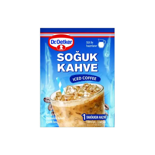 Dr.oetker Soğuk Kahve 50 Gr Sade