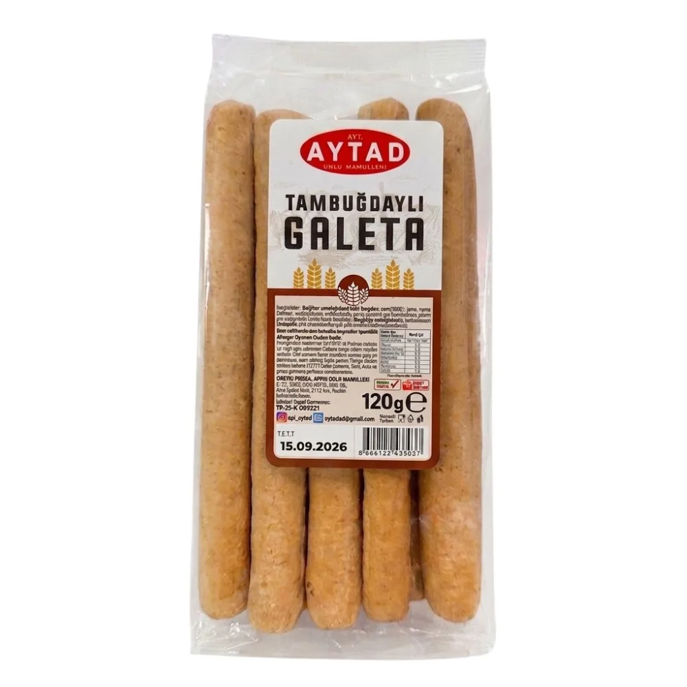 Aytad Galeta 120 Gr Tam Bugdayli