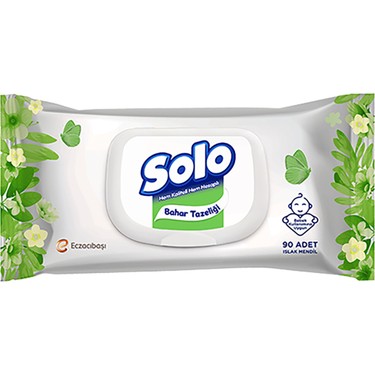 Solo Islak Havlu 90'lı Bahar Tazelığı