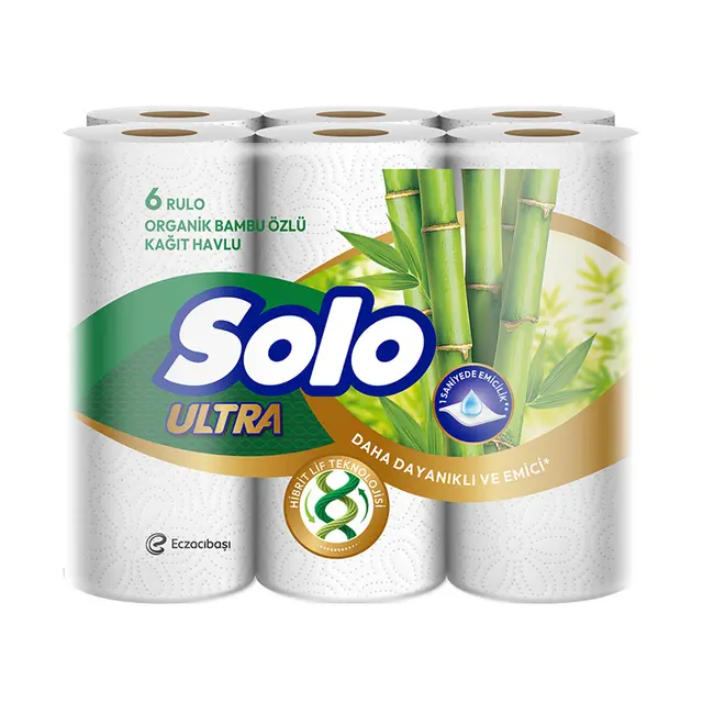Solo Ultra Tuvalet Kağıdı 40'lı Bambu&Pamuk