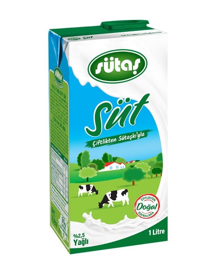 Sütaş Süt 1 Lt %2,5 Yağlı