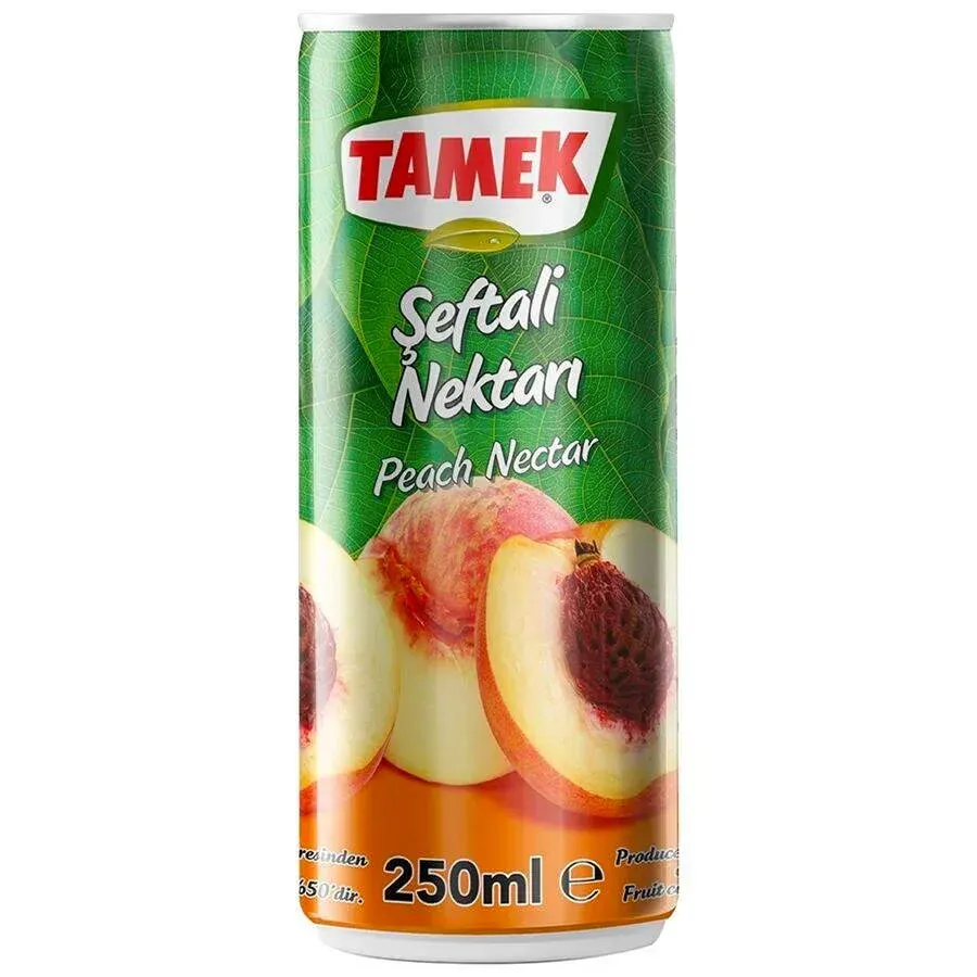 Tamek Meyve Nektarı 250 Ml Şeftali Tnk