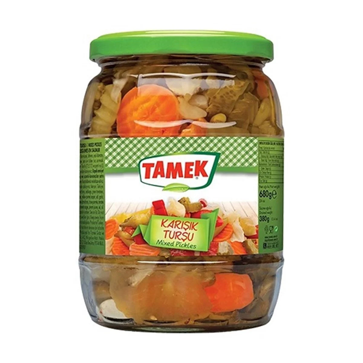 Tamek Turşu 650 Gr Karışık