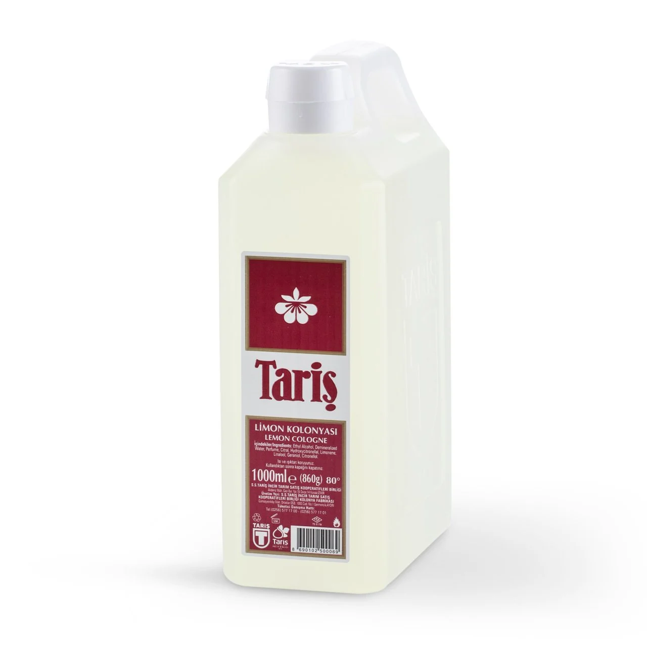 Tarıs Kolonya 1 Lt Limon Bıdon