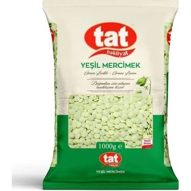 Tat Bkl.1000 Gr Mercimek Yeşil