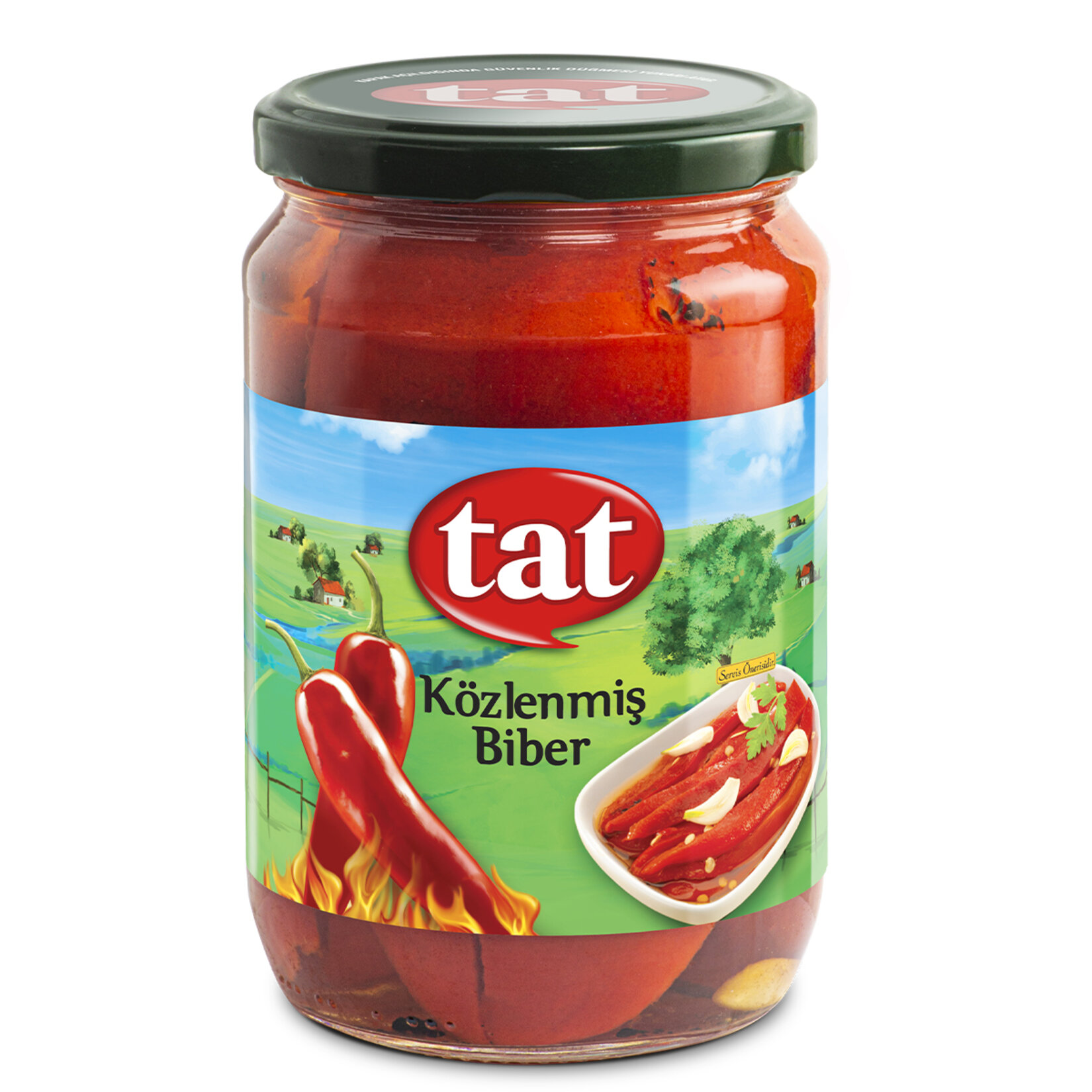 Tat Kozlenmıs Biber 670 Gr Cam