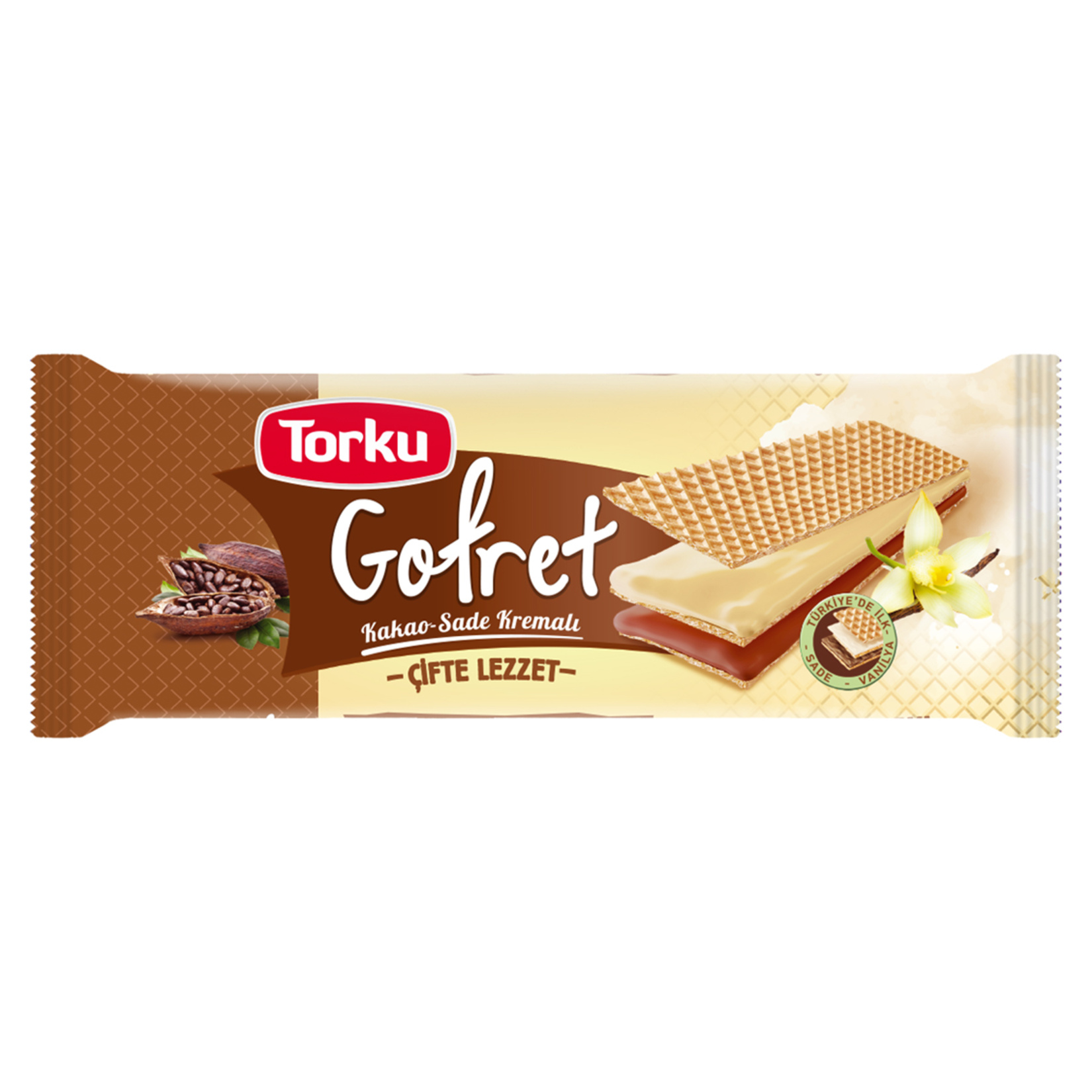 Torku Gofret 142 Gr Kakaolu- Sade