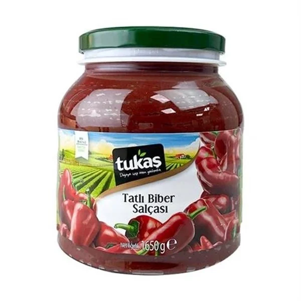 Tukas Biber Salçası 1650 Gr Aci Pet