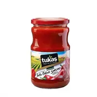 Tukas Biber Salçası 700 Gr Aci Cam