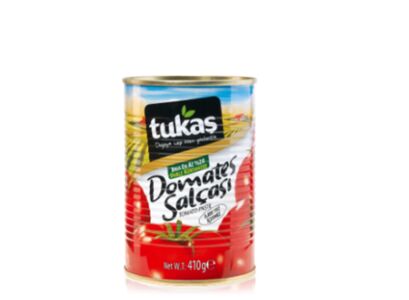 Tukas Domates Salçası 410 Gr Tnk