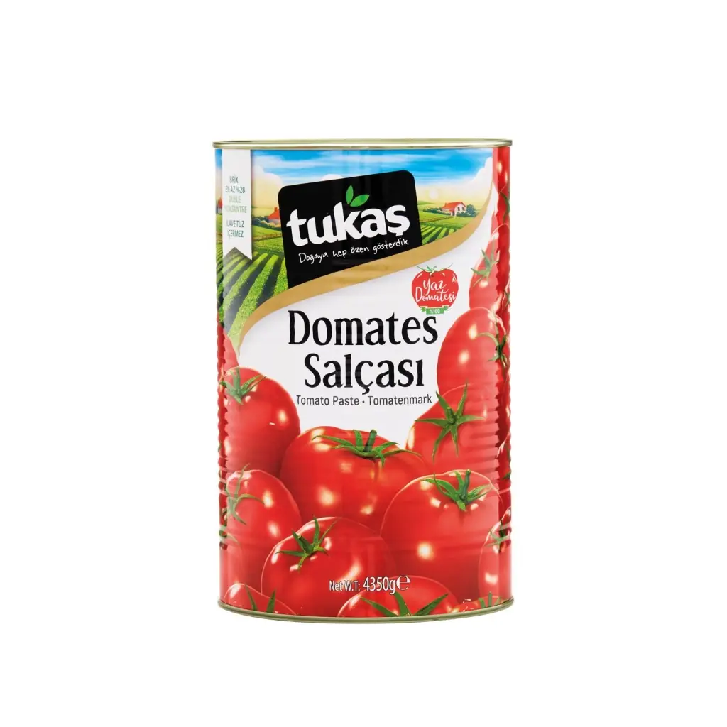 Tukas Tnk Domates Salçası 4350 Ml