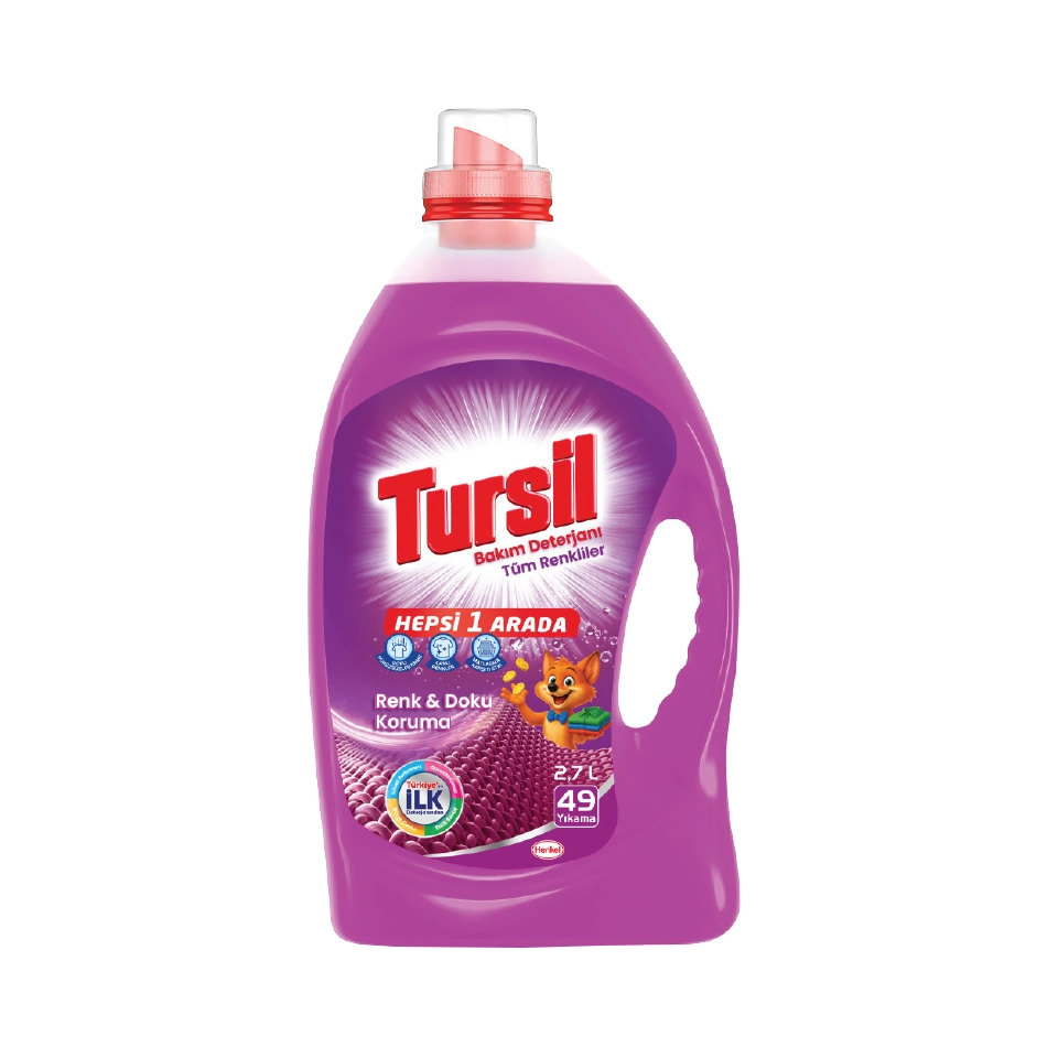 Tursıl Cam.det. Sıvı 2,7 Lt H1a Tum Renklıler