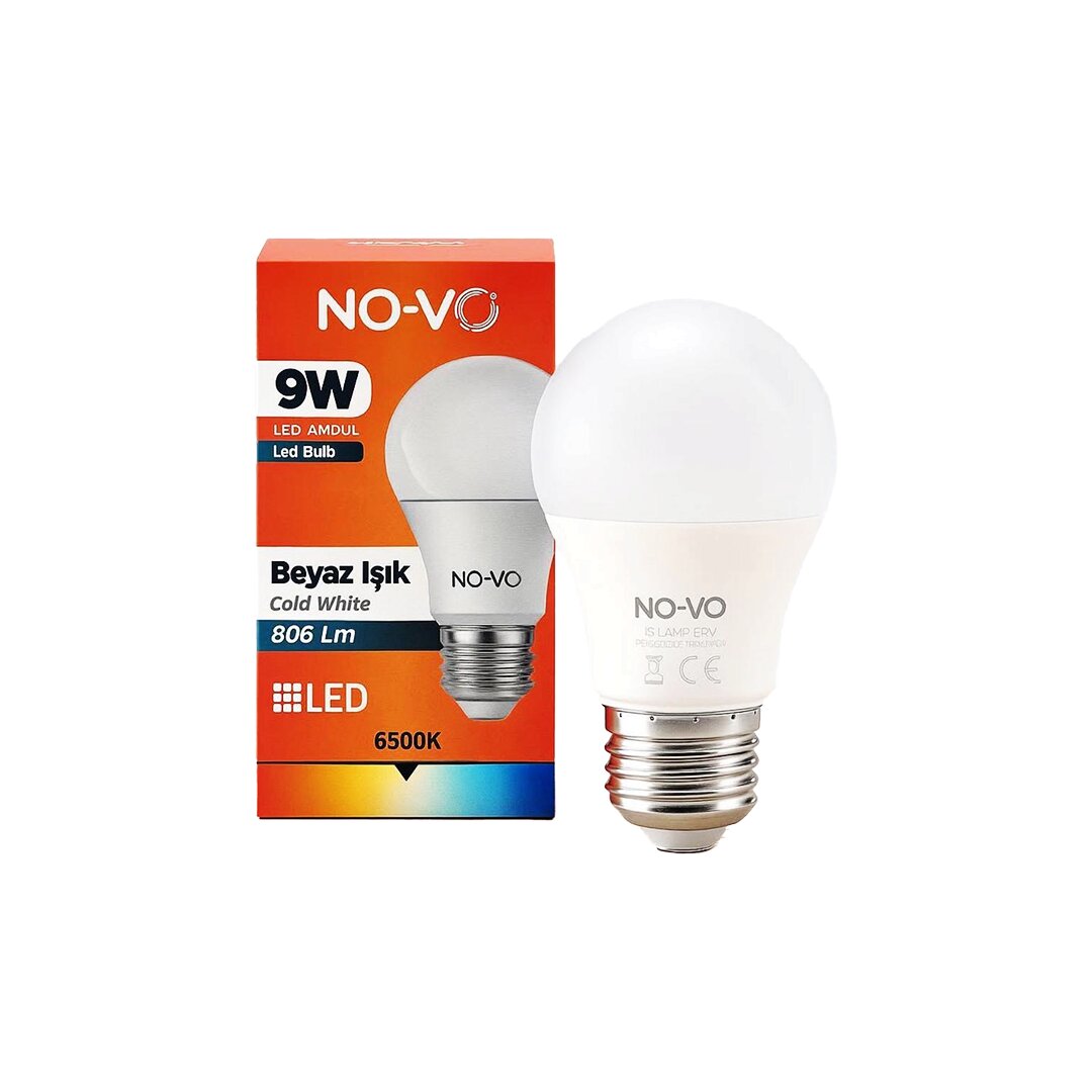 Novo Led Ampul 9w Beyaz