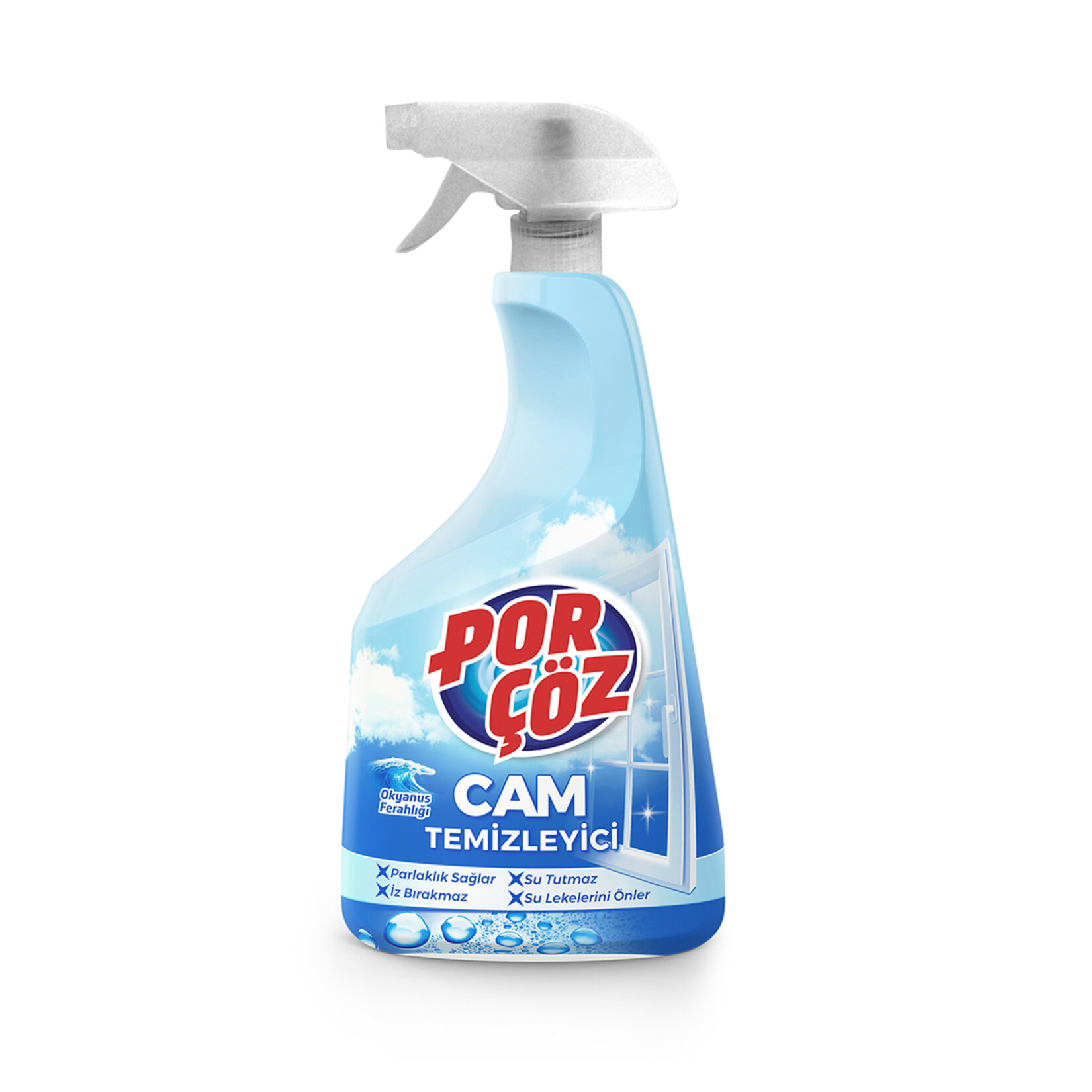 Porcoz Cam Temizleyici 500 Ml Sprey