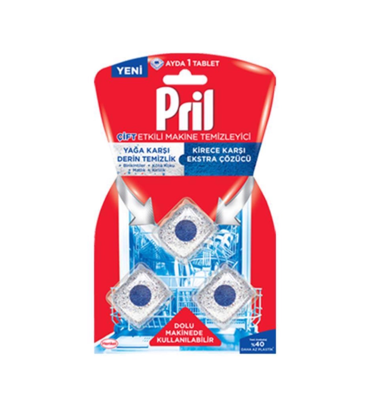 Pril Bul.mak. Temizleyici Tablet 3x19 Gr