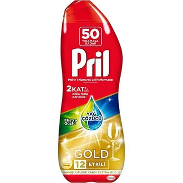 Pril Gold Bul.mak. Jel 900 Ml Yag Çözücü