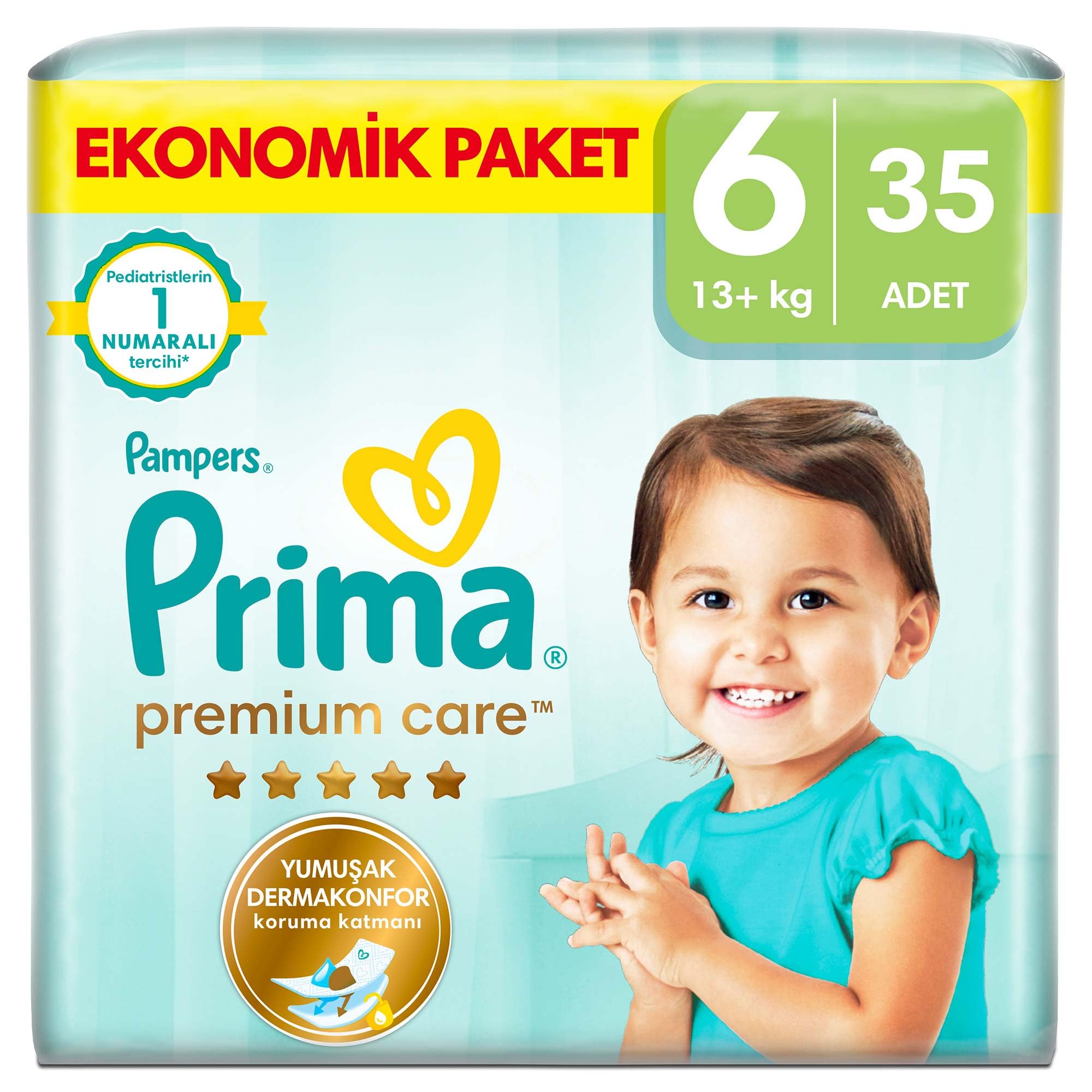 Prima Premıum Care  Eko Paket 35'li No:6